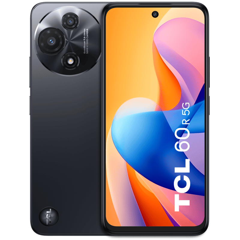 TCL 60R 5G 4/128GB szary front i tył