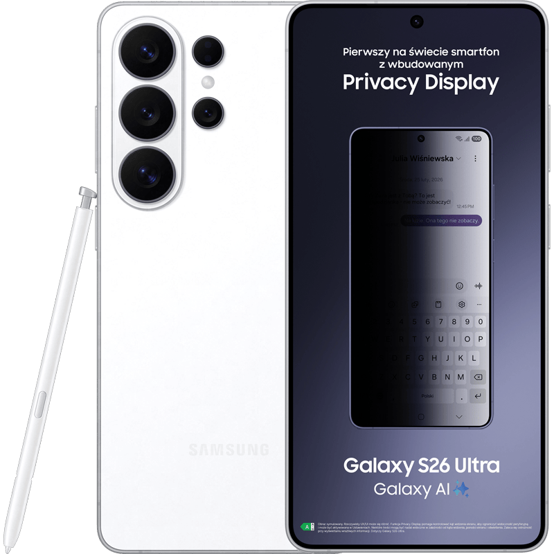 Samsung Galaxy S26 Ultra 5G biały